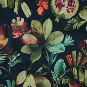 Terrys Fabrics Clarke & Clarke Fruta Velvet Fabric Midnight