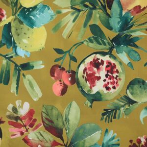 Terrys Fabrics Clarke & Clarke Fruta Velvet Fabric Ochre