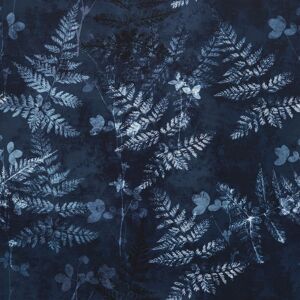 Terrys Fabrics Ashley Wilde Folium Fabric Indigo