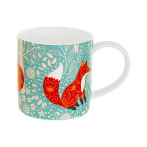 Ulster Weavers Foraging Fox Mug New Bone China Blue