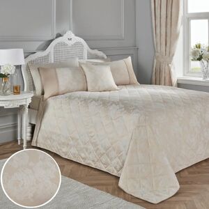 Terrys Fabrics Dreams & Drapes Imelda 220cm x 240cm Bedspread Ivory