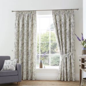 Terrys Fabrics Jazmine Ready Made Curtains Heather