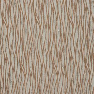 Terrys Fabrics Linear Fabric Burnt Orange