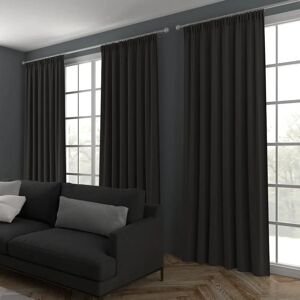 Terrys Fabrics Louis Curtains Noir