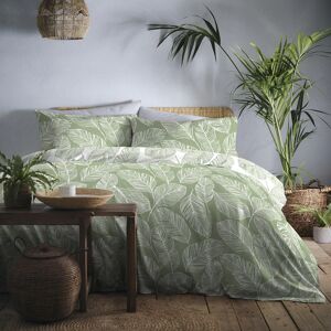 Terrys Fabrics Fusion Matteo Duvet Cover Bedding Set Green