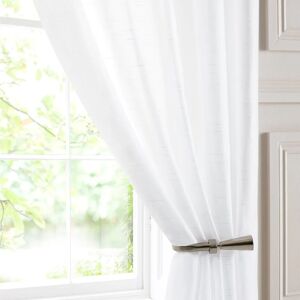 Terrys Fabrics Mist Voile Curtain Panel White