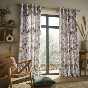 Voyage Maison Oceania Ready Made Eyelet Curtains Sandstone