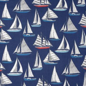 Terrys Fabrics Ocean Yacht Fabric Navy