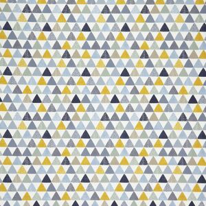 Terrys Fabrics iLiv Pyramids Fabric Ochre