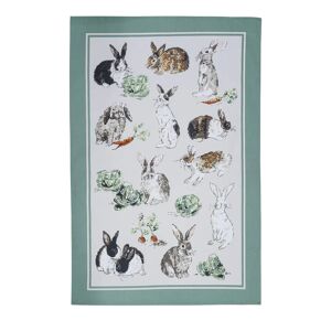 Ulster Weavers Rabbit Patch Tea Towel Green