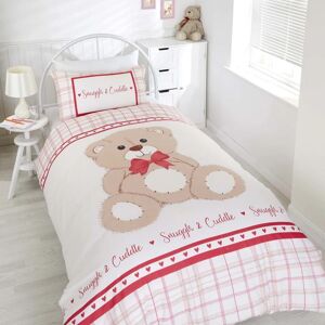 Terrys Fabrics Snuggle and Cuddle Childrens Bedding Red