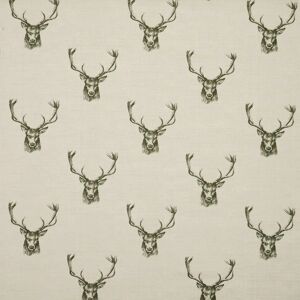 Gallery Stags Fabric Charcoal