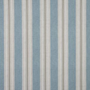 Terrys Fabrics Vintage Stripe Fabric Blue