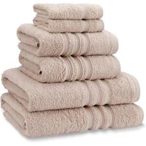 Catherine Lansfield Zero Twist Six Towel Bale Natural