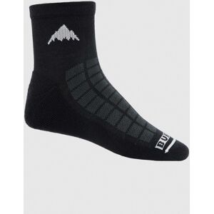 Burton Lightweight Quarter Crew Socks - True Black - S Male Burton Lightweight Quarter Crew Socks - True Black - S Male
