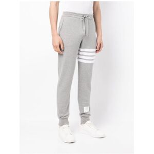 Thom Browne Engineered 4-Bar Joggers - Men - Grey