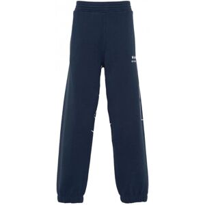 GIVENCHY Over Size Logo Cuffed Joggers Blue - Men - Blue