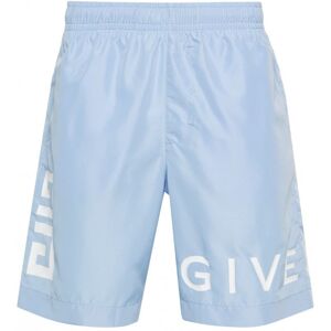 GIVENCHY 4G Logo Swimshorts Blue - Men - Blue