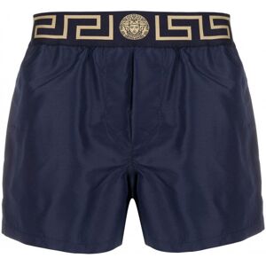 Versace Greca Short Swimshorts Navy - Men - Navy