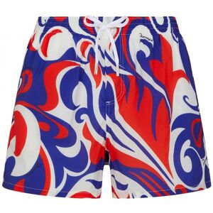 DSQUARED2 Swirl Swimshorts Multicoloured - Men - Blue > Red