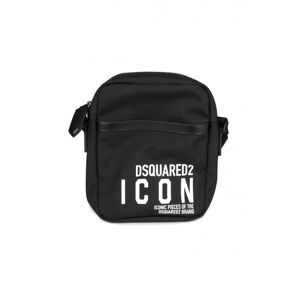 DSQUARED2 ICON CROSS BODY BAG - Men - Black