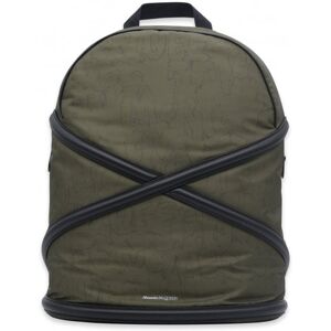 ALEXANDER MCQUEEN Harness Backpack Khaki - Men - Green