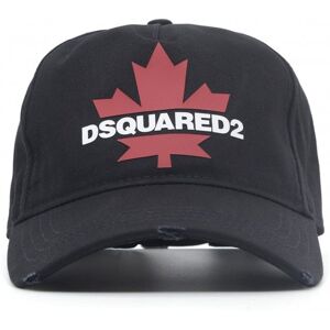 Dsquared2 Maple Leaf Cap Black - Men - Black