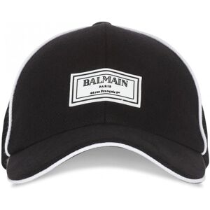 BALMAIN Evian Patch Logo Cap Black - Men - Black