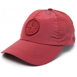 STONE ISLAND Nylon Metal Baseball Cap Red - Men - Red