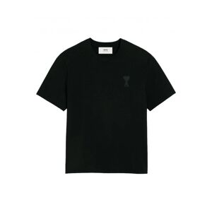 AMI PARIS ADC Cotton T-shirt Black - Men - Black