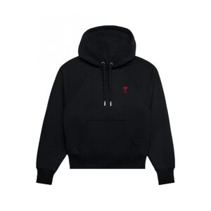 AMI PARIS AMI De Coeur Hoodie Navy - Men - Navy