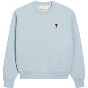 AMI PARIS Ami De Coeur Sweatshirt Sky Blue - Men - Blue