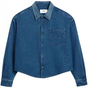 AMI PARIS AMI Denim Shirt Blue - Men - Blue