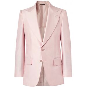 TOM FORD Atticus Wool Silk Jacket Pink - Men - Pink