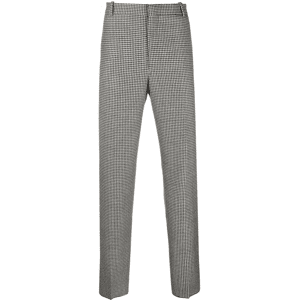 ALEXANDER MCQUEEN Cigarette Dogtooth Trouser Black/White - Men