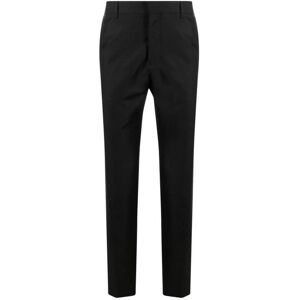 AMI PARIS Cigarette Fit Trousers Grey - Men - Grey