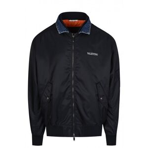 VALENTINO Denim Back Bomber - Men