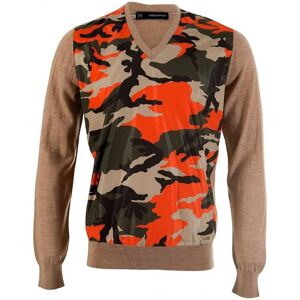 DSQUARED2 Dsquared Stone Camouflage V - Orange - Size: Xx Large