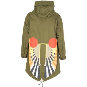 Givenchy Embroidered Back Parka Khaki - Men - Khaki