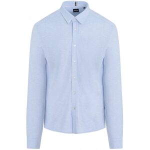 Boss S Roan Kent Collar Shirt Blue - Men - Blue