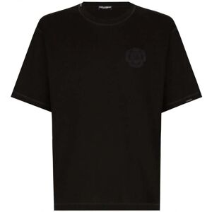 Dolce & Gabbana BRANDED OVER FITT COTTON T SHIRT Size: 48, colour: