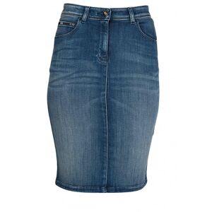 Armani Jeans Women's Denim Midi Skirt Blue - Women - Blue > Denim
