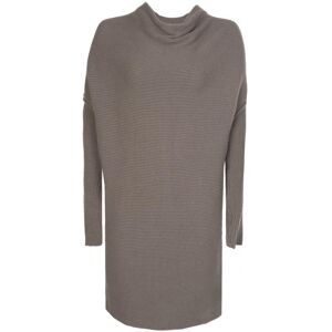 Armani Jeans Womens Ribbed Dress Stone - Women - Grey