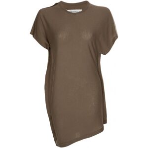 Maison Margiela Seam Detail Tshirt Musk - Women - Khaki