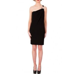 Michael Kors Black One Shoulder Jersey Dress - Black - Size: Medium