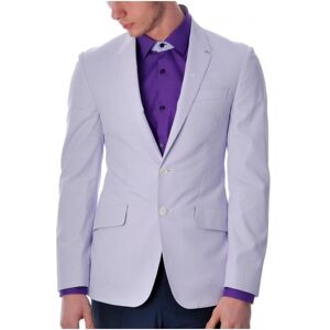 Paul Smith Mini Pinstripe Two Button Jacket - Various Colours > Purple - Size: 52 (uk42