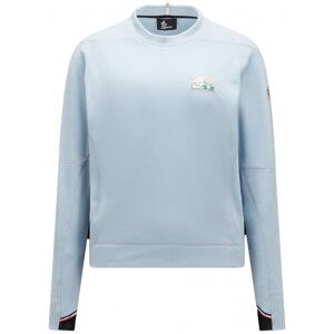 MONCLER GRENOBLE Womens Branded Sweatshirt Blue - Women - Blue