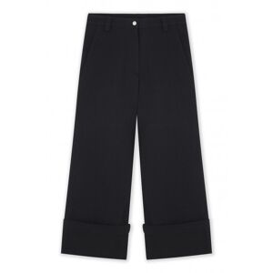 Genius Womens Crop Trousers Black - Women