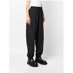 MONCLER Womens Cuffed Trousers Black - Women - Black