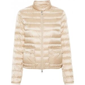 MONCLER Womens Lans Jacket Beige - Women - Gold > Bronze